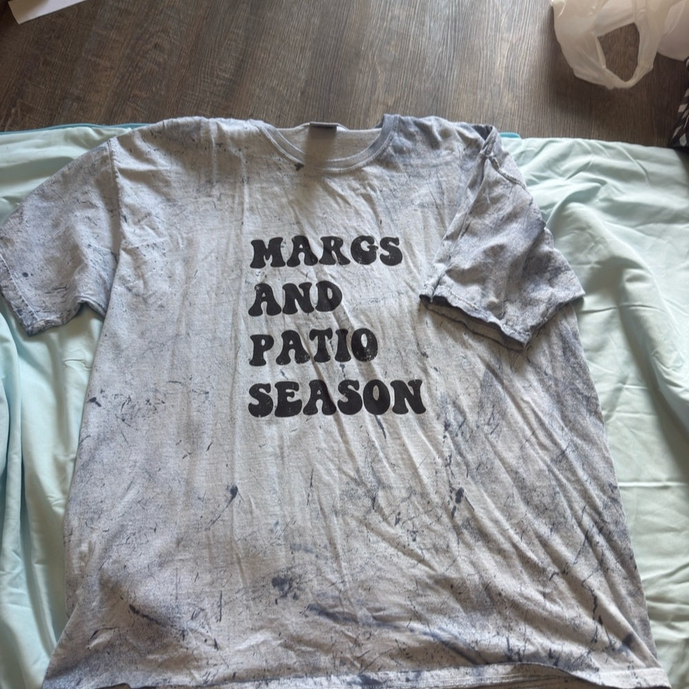 Comfort Colors Gray Tee - Margs and Patio Season